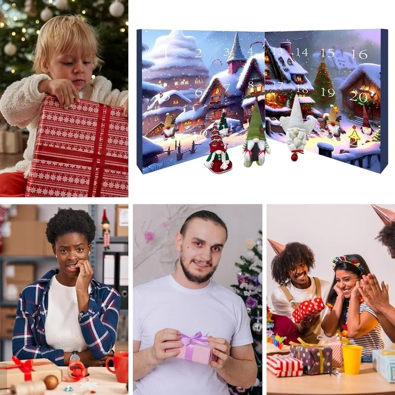 Julekalender 2025 med 24 overraskelser – Fortryllet adventskalender