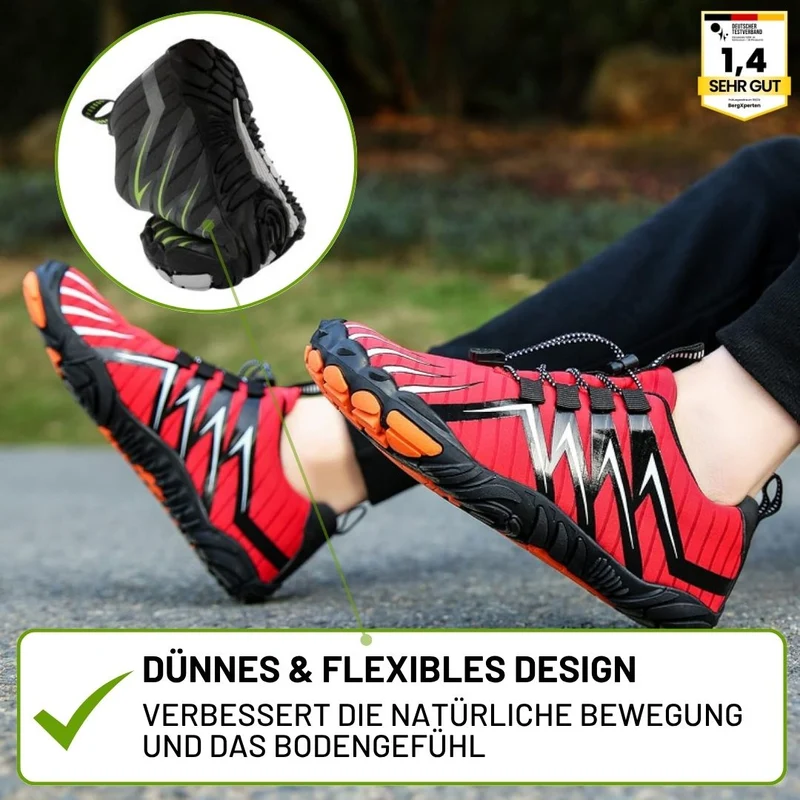 Ergonomisk smertereduktions barfodssko - AeroX Pro