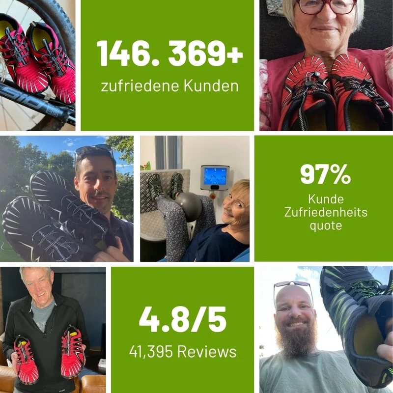 Ergonomiske smertereduktion Barefoot Sko – 1+1 Gratis Tilbud