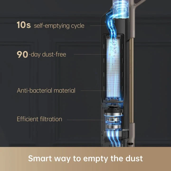 Dreame Z10 Station Cordless Stick Vacuum with Self Empty Hub