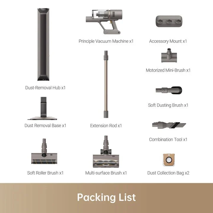 Dreame Z10 Station Cordless Stick Vacuum with Self Empty Hub