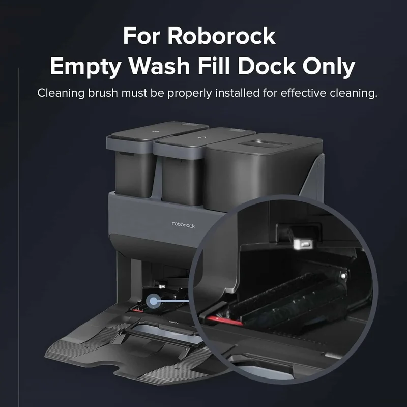 Roborock Cleaning Brush X 2 for Roborock Empty Wash Fill Dock (Genuine)