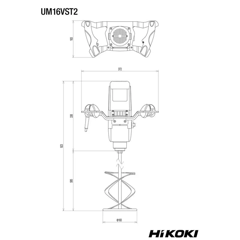 Hikoki UM16VST2UA 1600W Mixer