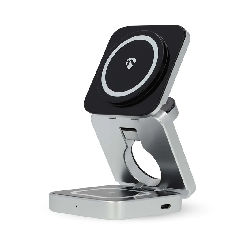 Draadloze Oplader 3-in-1 - 2.5 / 5 / 15W - LED-indicatie in gebruik