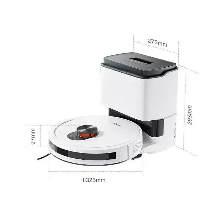 Xiaomi Roidmi EVE CC Robot Vacuum Cleaner and Mop with Empty Station, White