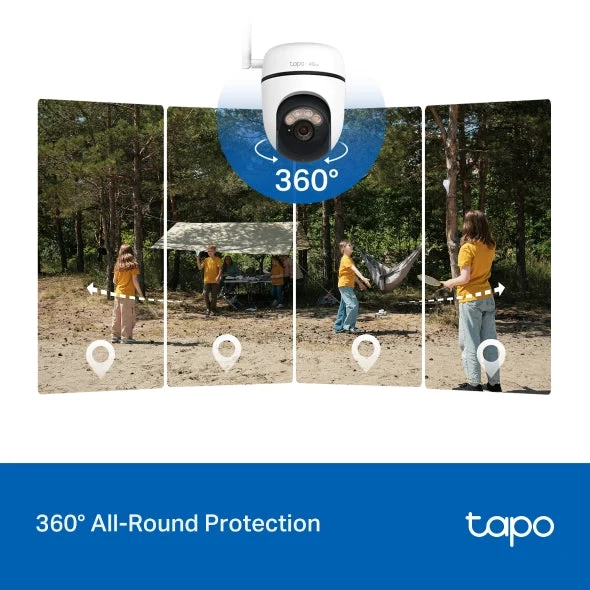 TP-Link Tapo C615G KIT - Camara 4G LTE Pan/Tilt 2K Solar IP65