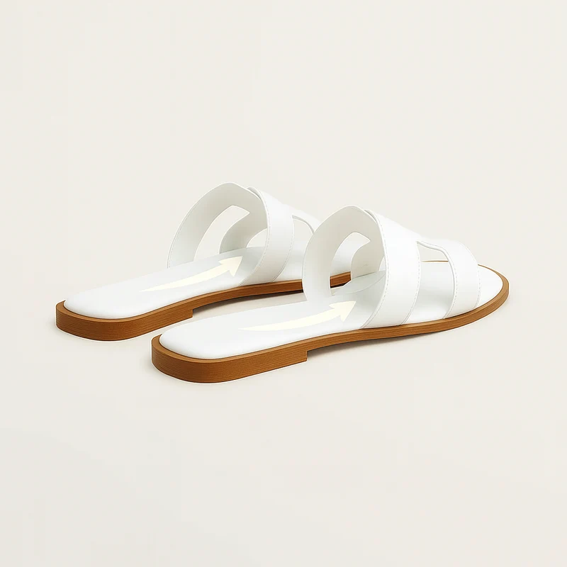 Flade Sommer Sandaler til kvinder - Komfortable Slip-On Sko