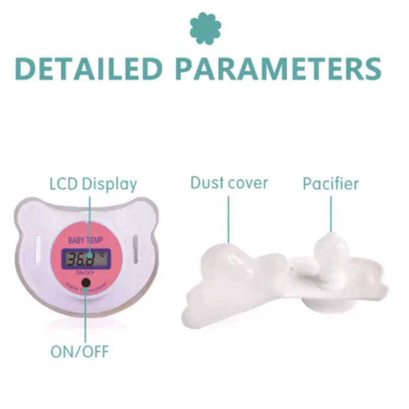 Digitalt Babytermometer i Nappestil