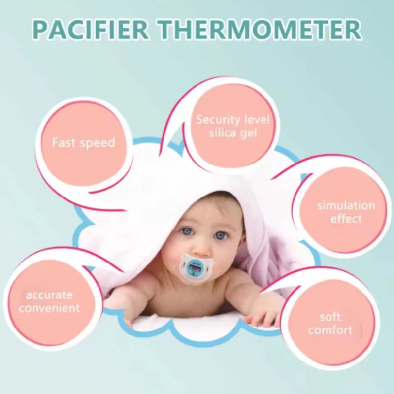 Digitalt Babytermometer i Nappestil