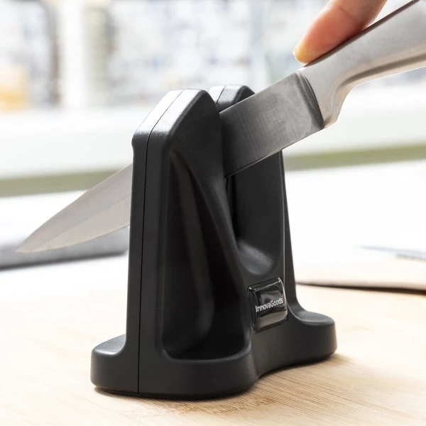 Manuell knivslipare med V-formad design – för alla knivtyper