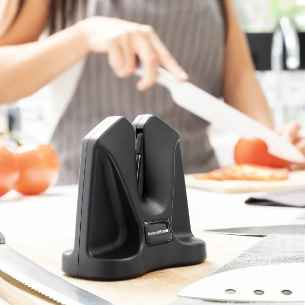 Manuell knivslipare med V-formad design – för alla knivtyper