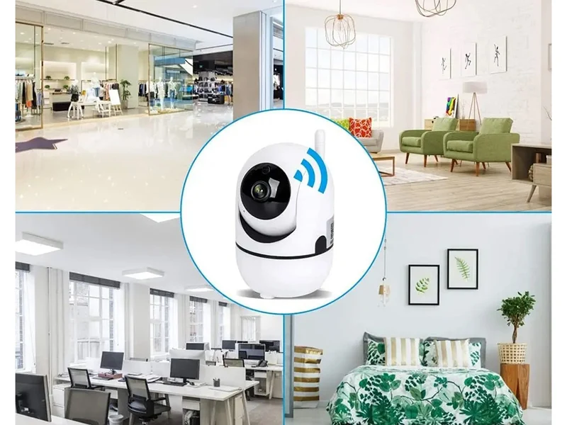 Wi-Fi IP-kamera med tvåvägsljud för barnövervakning