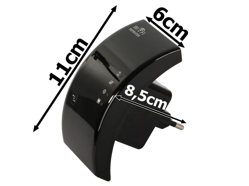 Kraftfull Wi-Fi Repeater 300 Mbps med 2,4G åtkomstpunkt