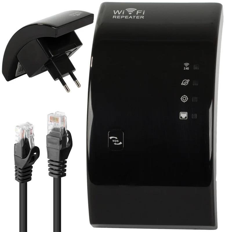 Kraftfull Wi-Fi Repeater 300 Mbps med 2,4G åtkomstpunkt