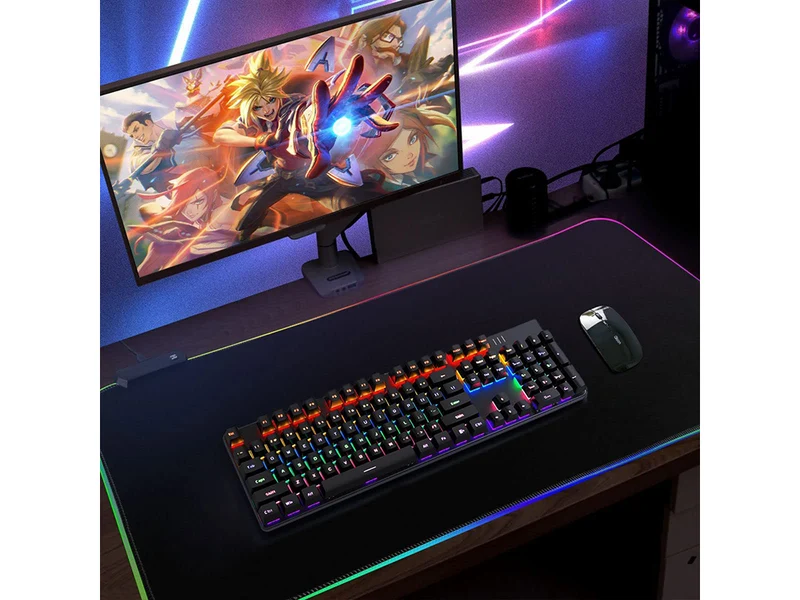 Gaming Mouse Pad XXL Upplyst med LED