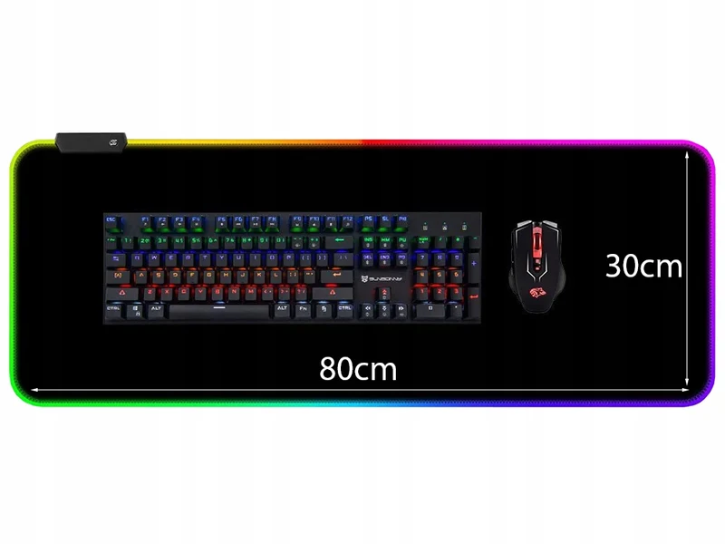 Gaming Mouse Pad XXL Upplyst med LED