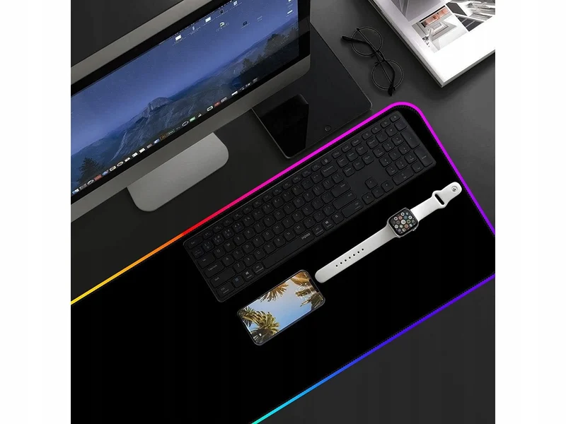 Gaming Mouse Pad XXL Upplyst med LED