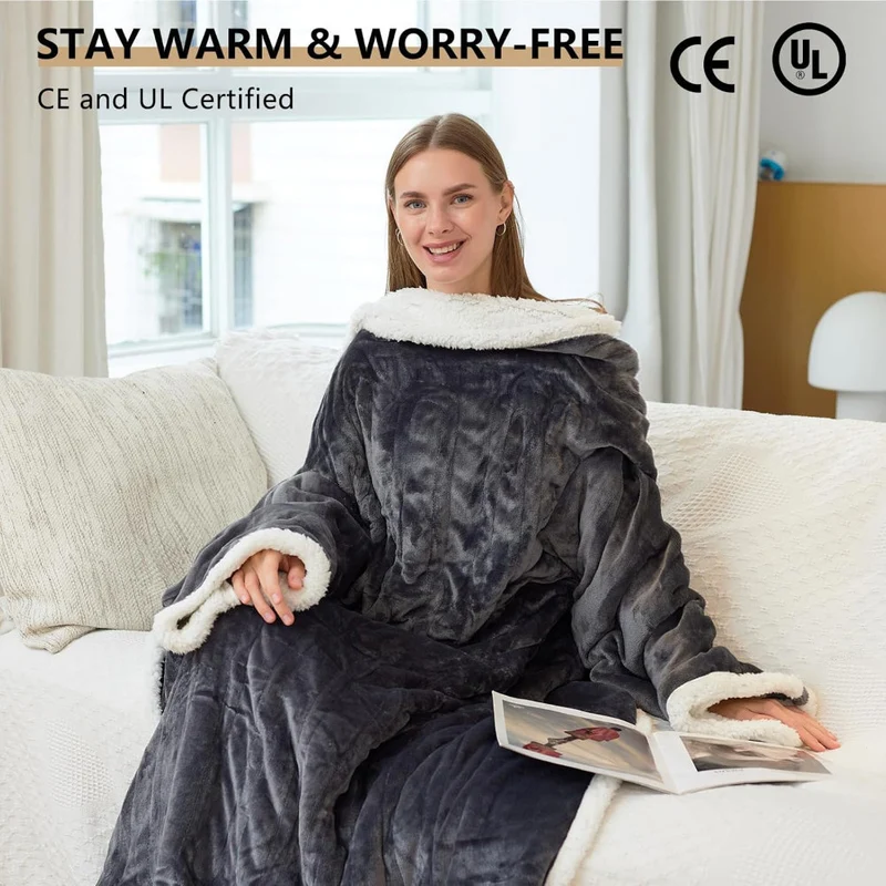 Varmende Wearable Plaid med Temperaturstyring