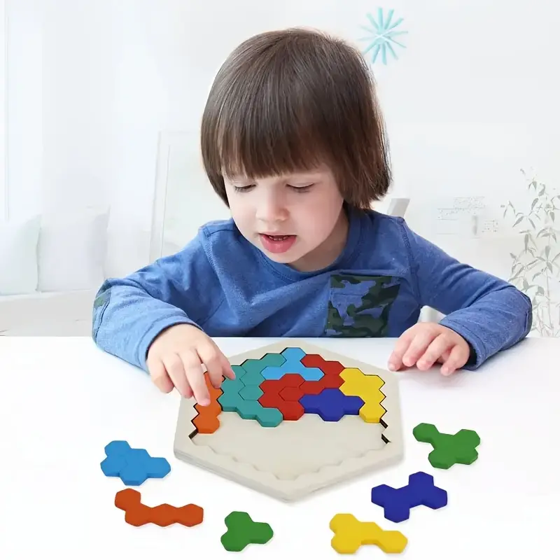 Geometrisk Puslespil med Uendelige Mønstre