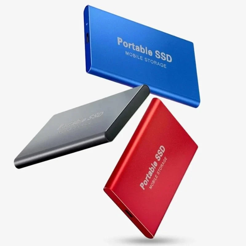 Bærbar Aluminium SSD, ekstern lagerenhed, hurtig dataoverførsel