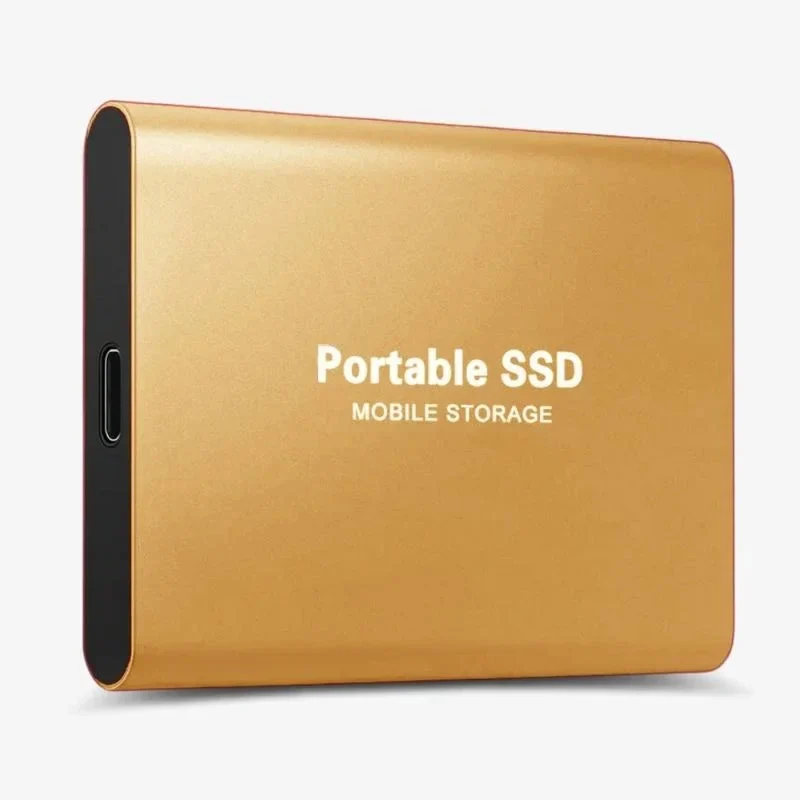 Bærbar Aluminium SSD, ekstern lagerenhed, hurtig dataoverførsel