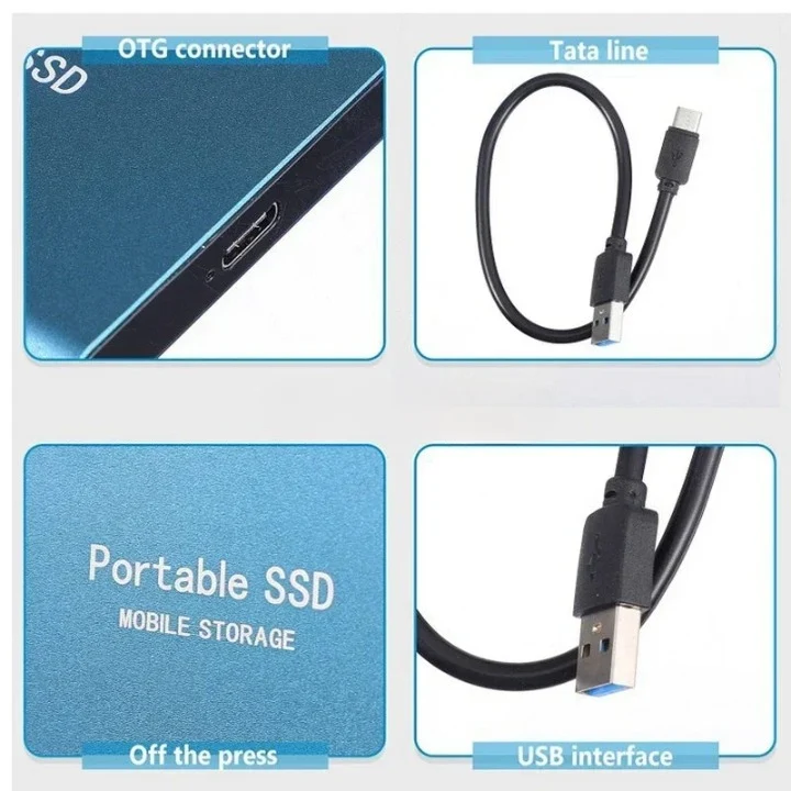 Tragbar Solid State Lagerenhed, Hurtig Ekstern SSD