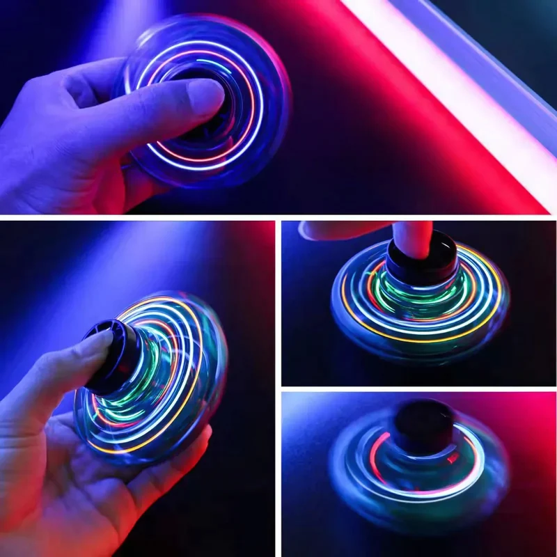 LED Flyvende Legetøj, Håndstyret Spinner Flyvende Spil