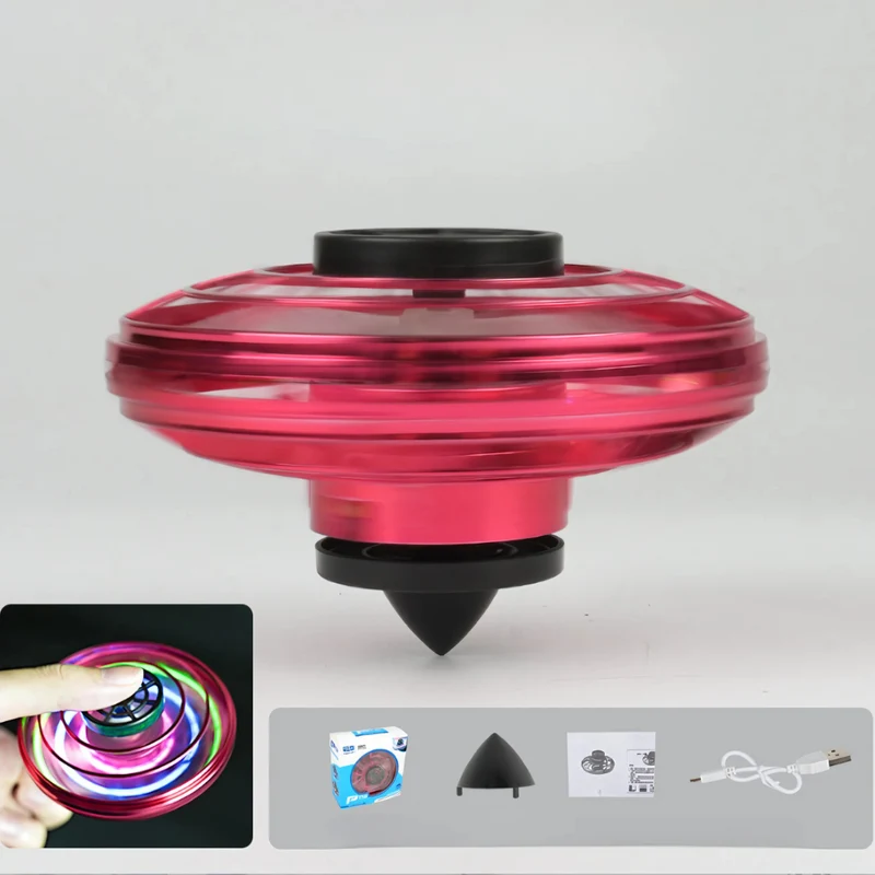 LED Flyvende Legetøj, Håndstyret Spinner Flyvende Spil