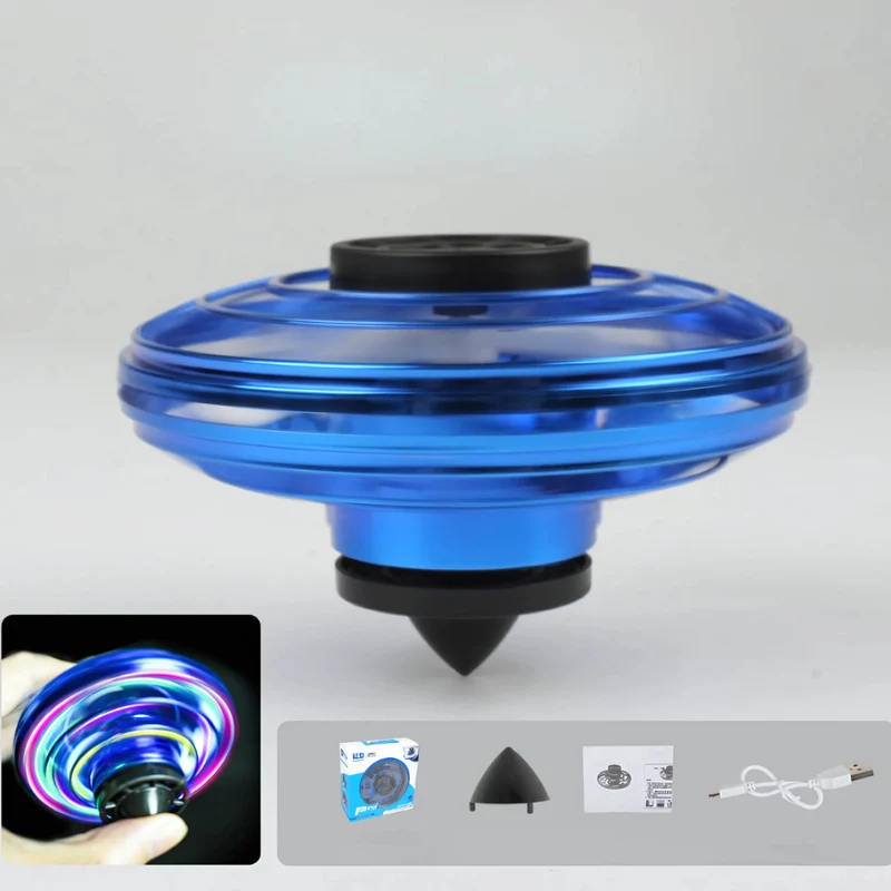 LED Flyvende Legetøj, Håndstyret Spinner Flyvende Spil