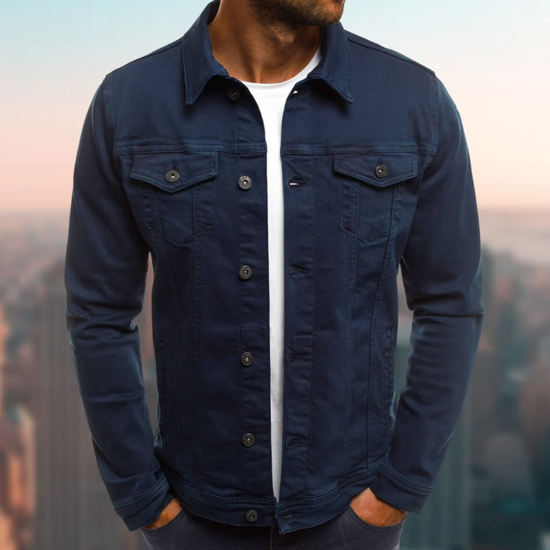 Moderne Herrejakke til Foråret - Stilfuld Design