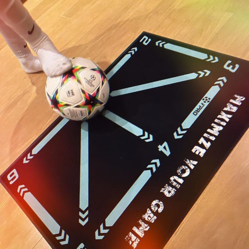 Træningsmåtte til fodbold + Professionelt færdigheds videoprogram