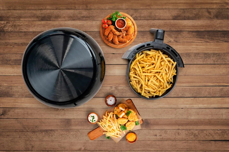 Alpina Airfryer Large 3,5L - 1400W med Display