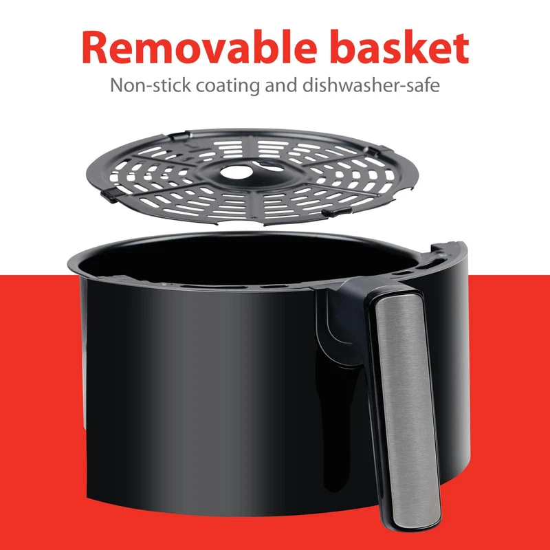 Alpina Airfryer Large 3,5L - 1400W med Display