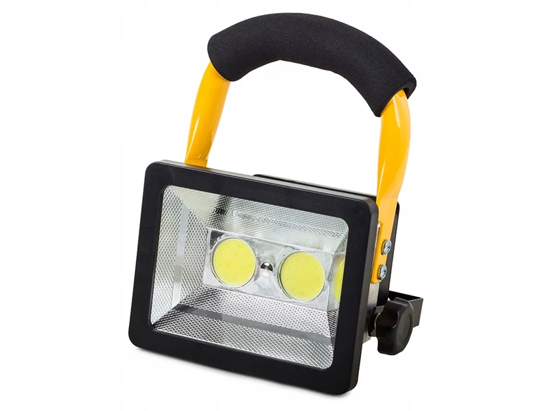 Uppladdningsbar LED-arbetslampa 30W med stativ och 3 ljusfunktioner – IP65