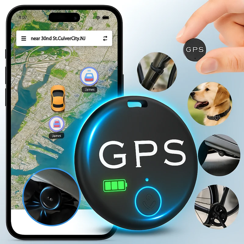 GPS Sporingsenhed - Magnetisk til Bil eller Kæledyr
