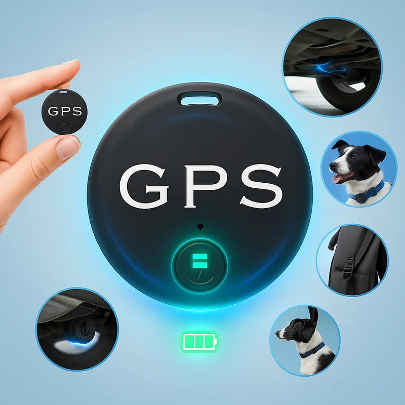 GPS Sporingsenhed - Magnetisk til Bil eller Kæledyr