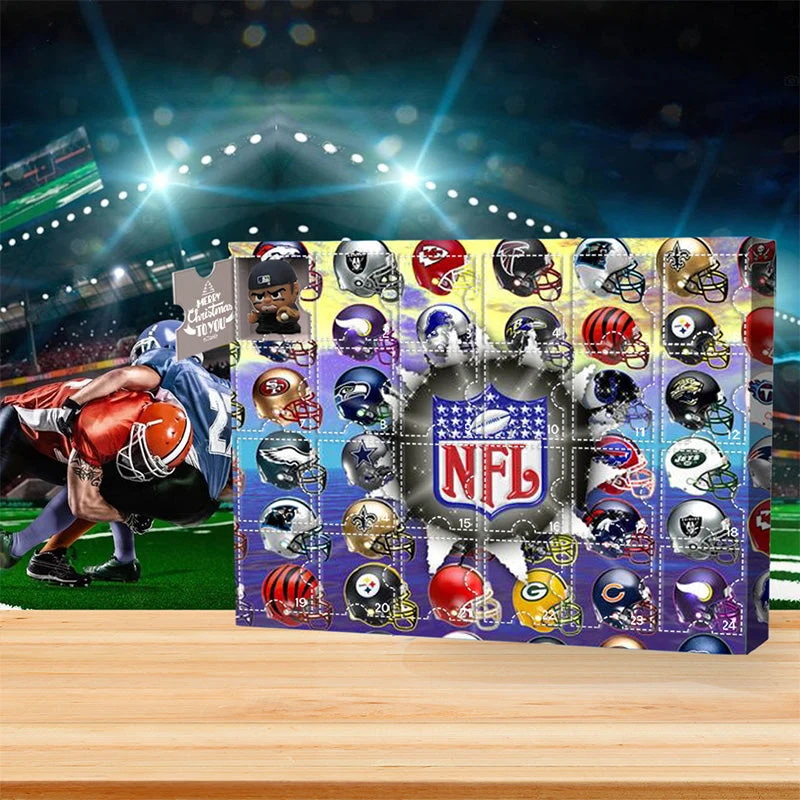 NFL Julekalender med 24 Gaver – GridironTematiseret
