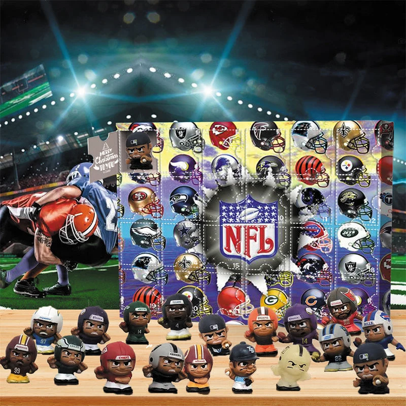 NFL Julekalender med 24 Gaver – GridironTematiseret