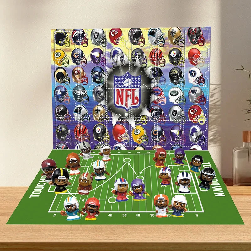 NFL Julekalender med 24 Gaver – GridironTematiseret