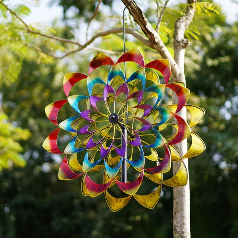 Blomster Vindmølle – Håndlavet med magisk design