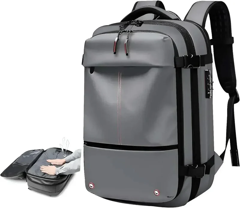 Kompakt Laptop-Rygsæk til Rejser - Sammenfoldelig Design