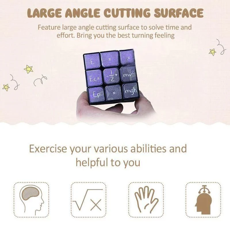 Kreativ Rubik's Cube med Matematiske Ligninger