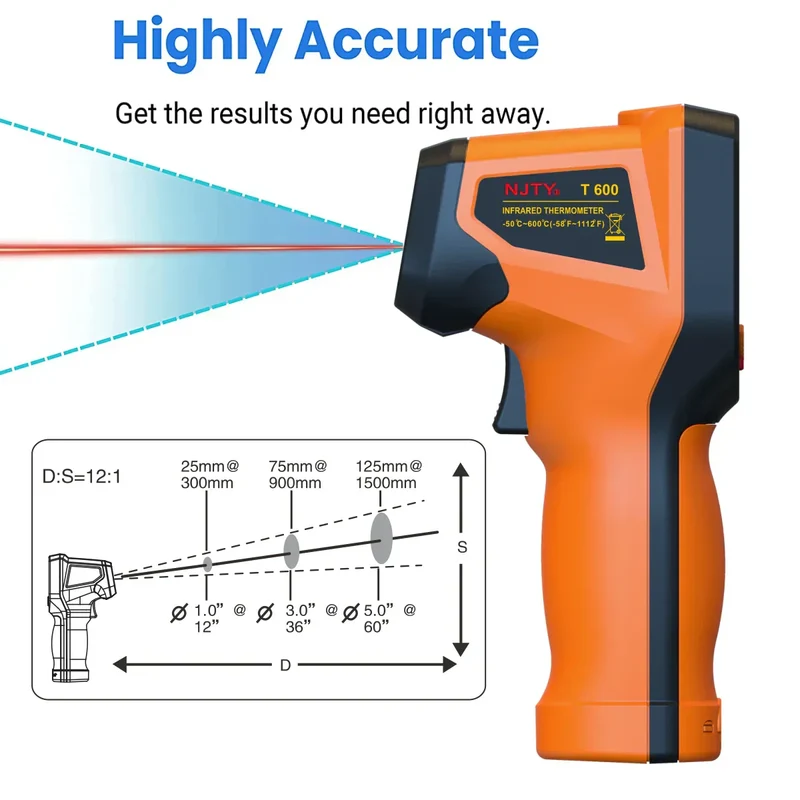 Infrarød Laser Termometer