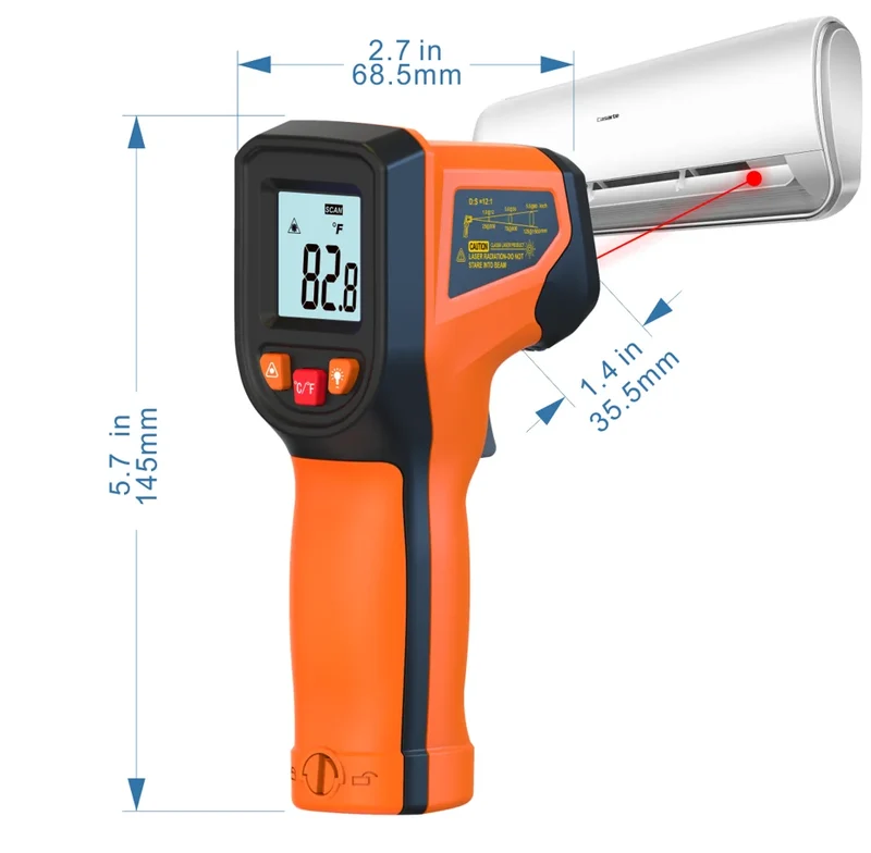 Infrarød Laser Termometer