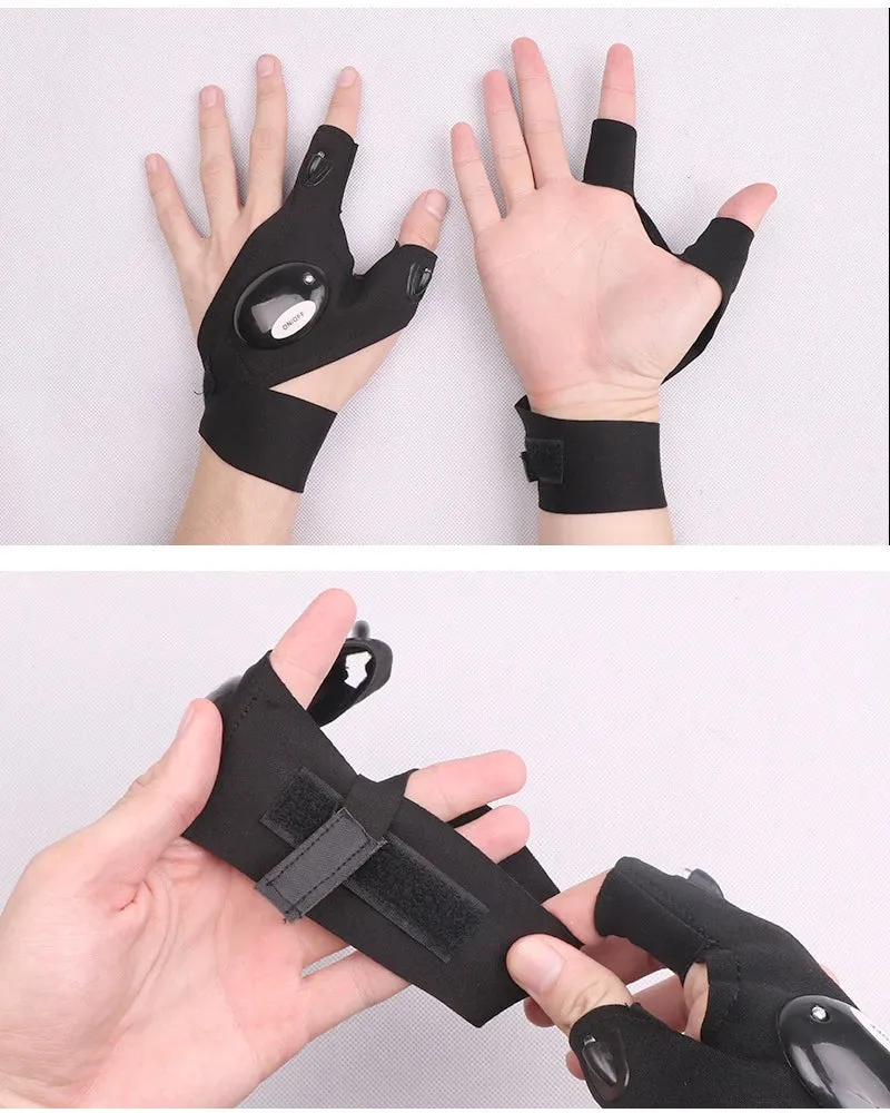 LED Lommelygter med Handsker