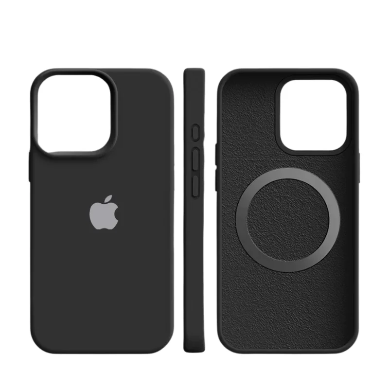 Silikoncover med Soft-Touch overflade til iPhone - MagSafe kompatibel