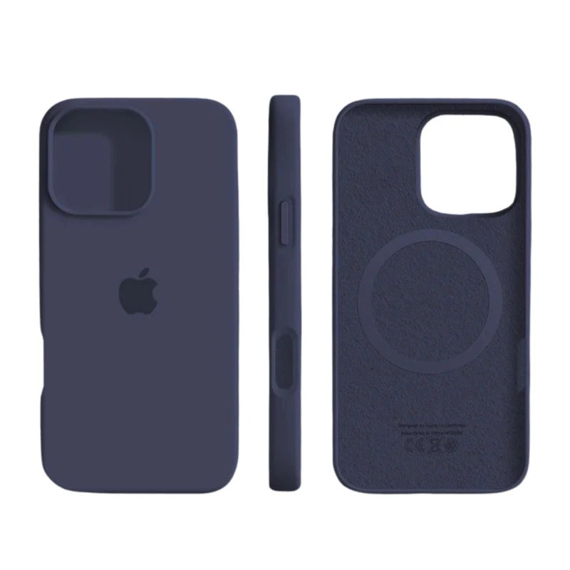 Silikoncover med Soft-Touch overflade til iPhone - MagSafe kompatibel