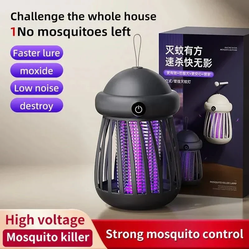 Mückenfalle mit UV-Lampe und 3000V Elektroschock
