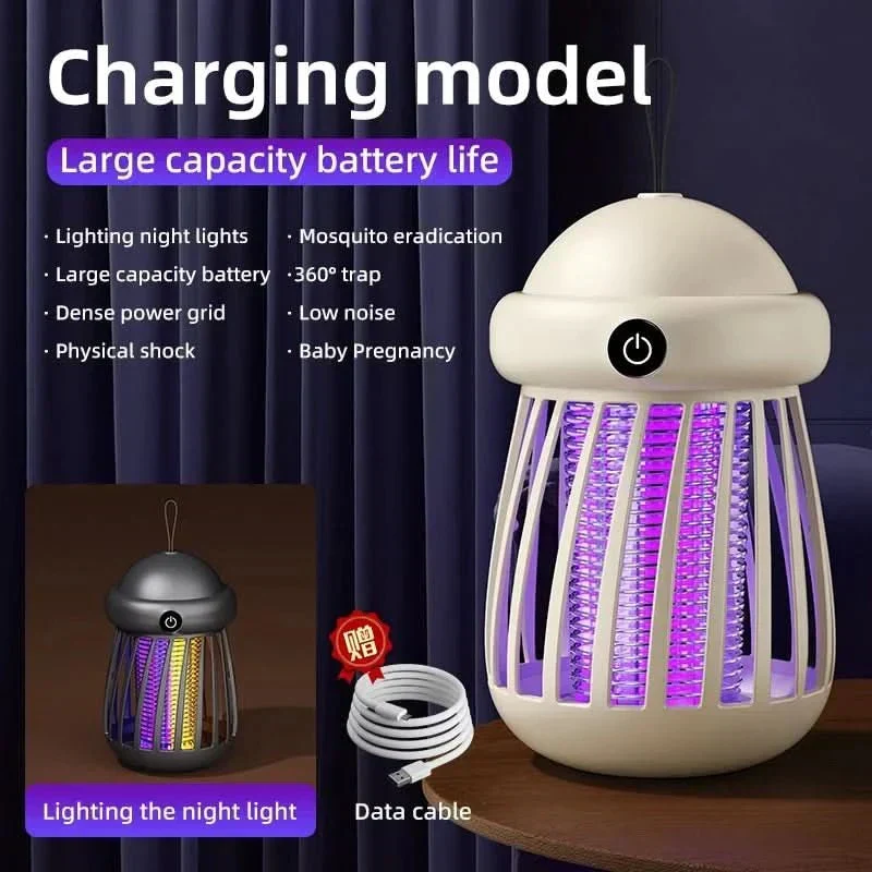 Mückenfalle mit UV-Lampe und 3000V Elektroschock