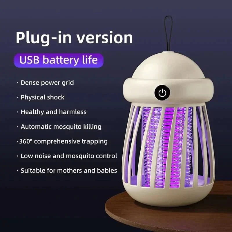 Mückenfalle mit UV-Lampe und 3000V Elektroschock